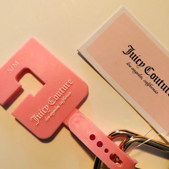 JUICY COUTURE Signature JUICY Logo Belt NWT in S/M - Picture 4 of 4